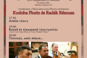 Évadnyitó Táncház a Magyarpalatkai banda muzsikusaival